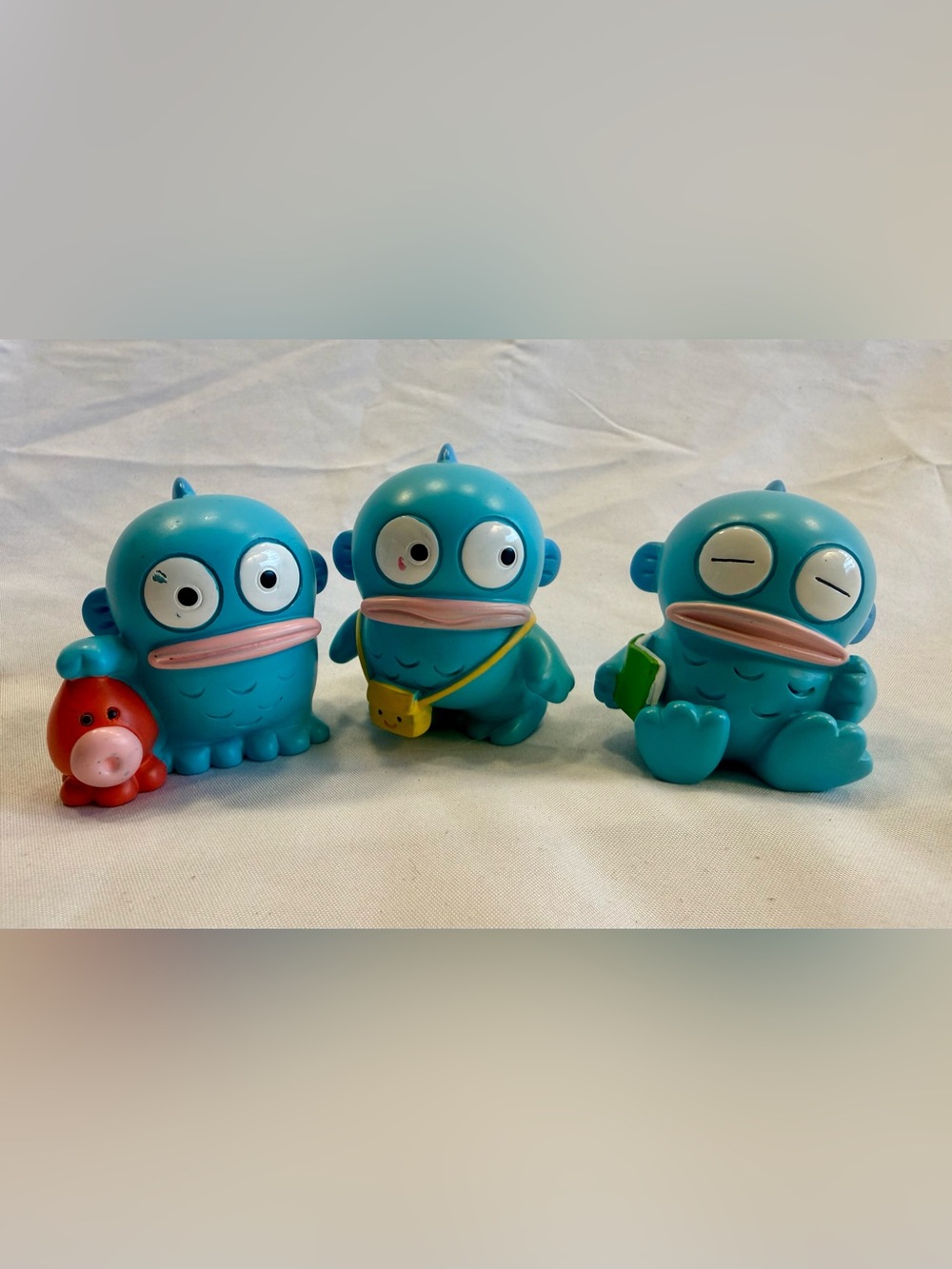Authentic Hangyodon Box Figures - set of 3